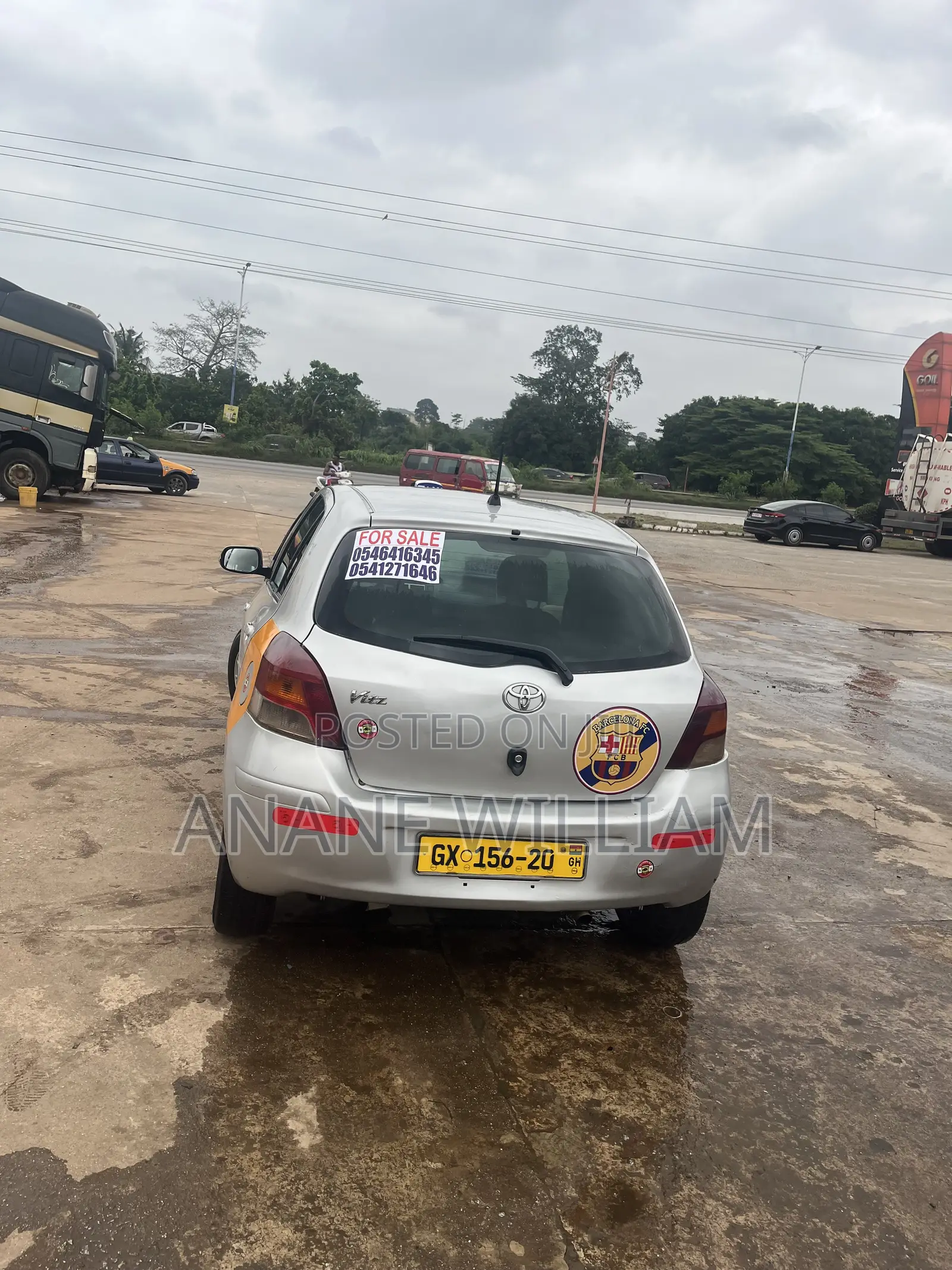 Toyota Vitz 2010 Gray