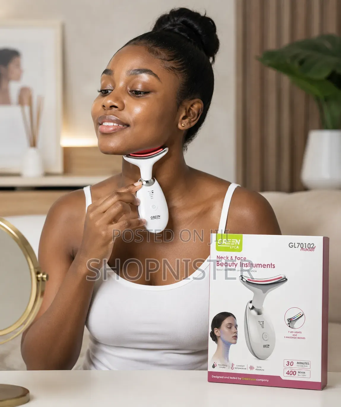 Neck Face Beauty – LED Light Therapy