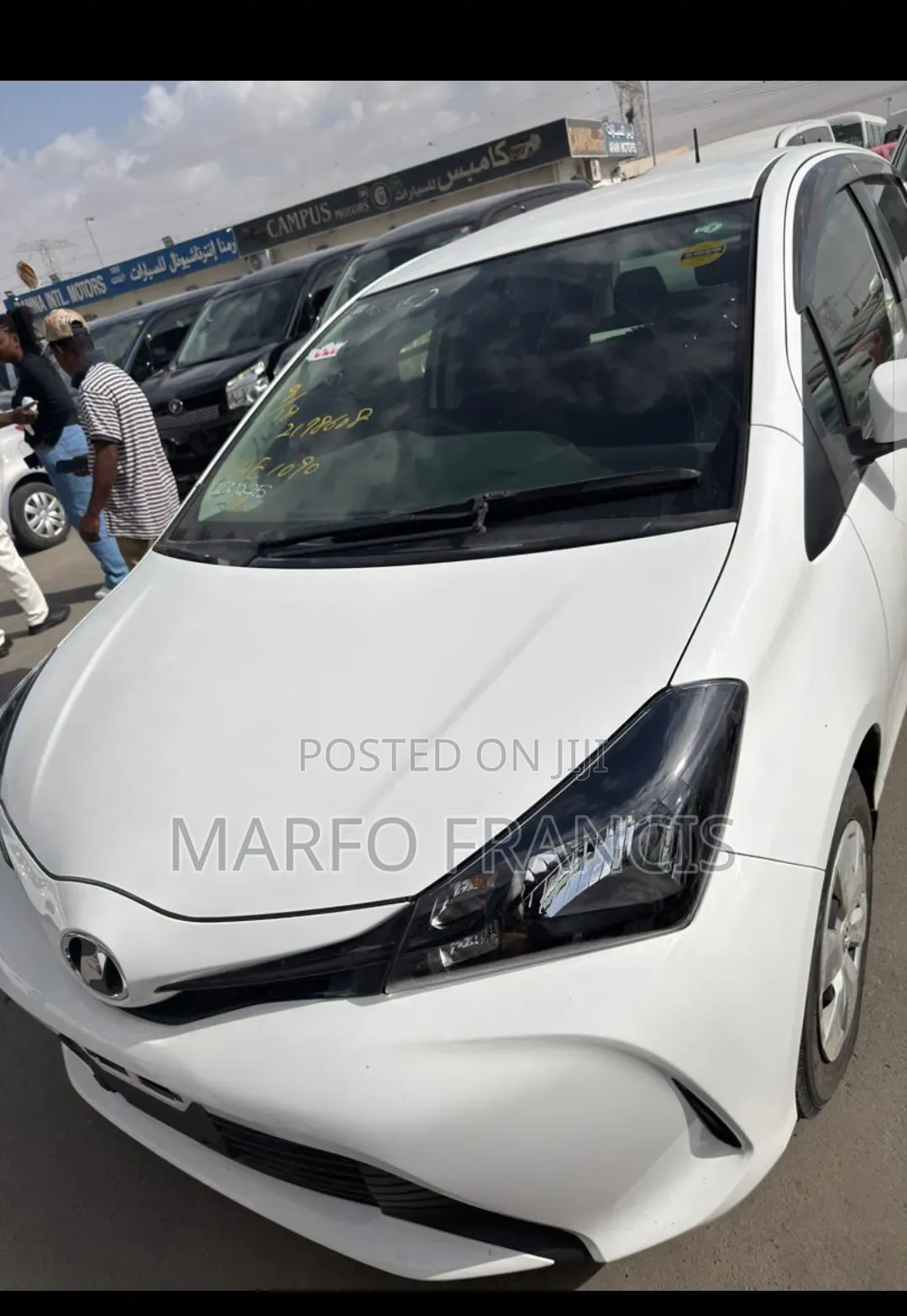 Toyota Vitz 2014 White