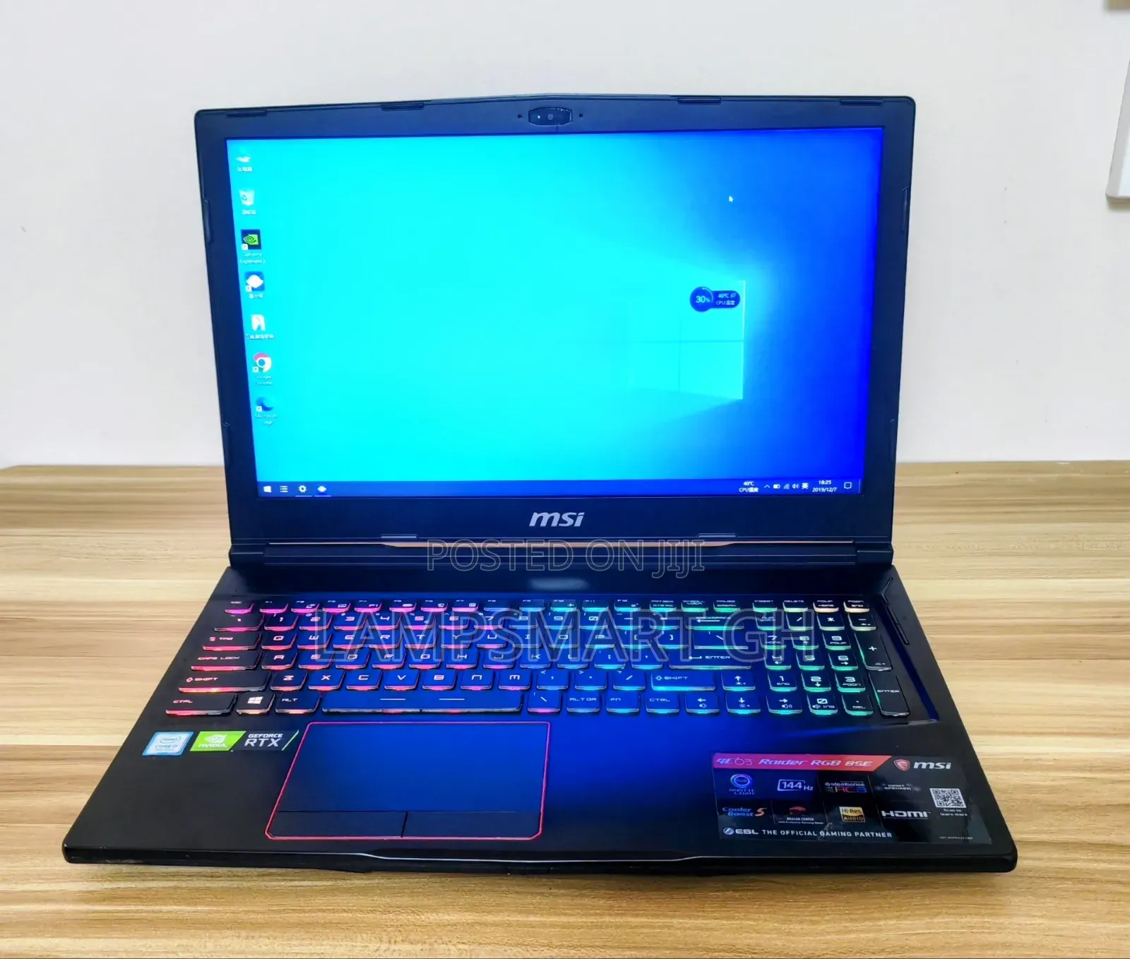Laptop MSI GE63 Raider RGB 8RF 8GB Intel Core i7 SSD 512GB