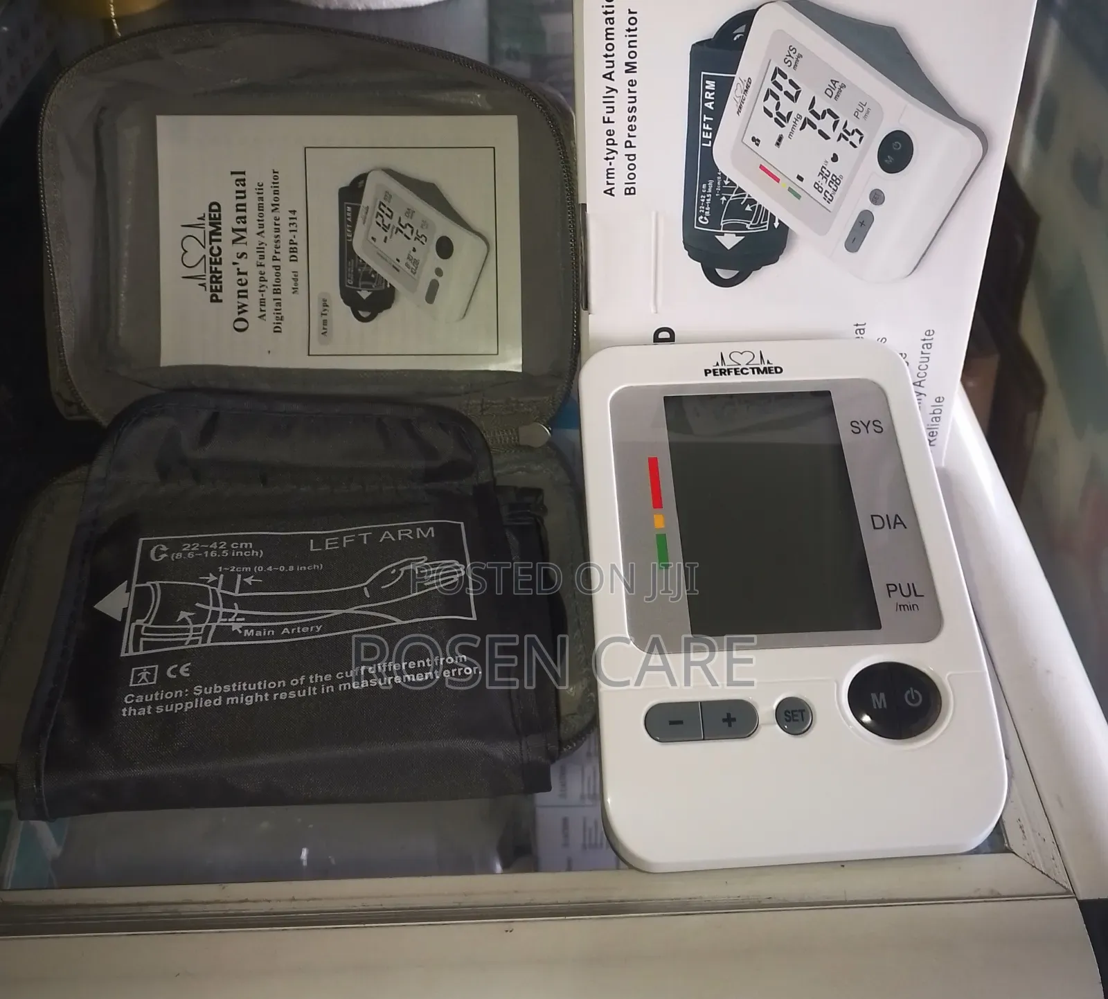 Arm Digital Electronic Blood Pressure Monitor Sphygmomanometer Bp