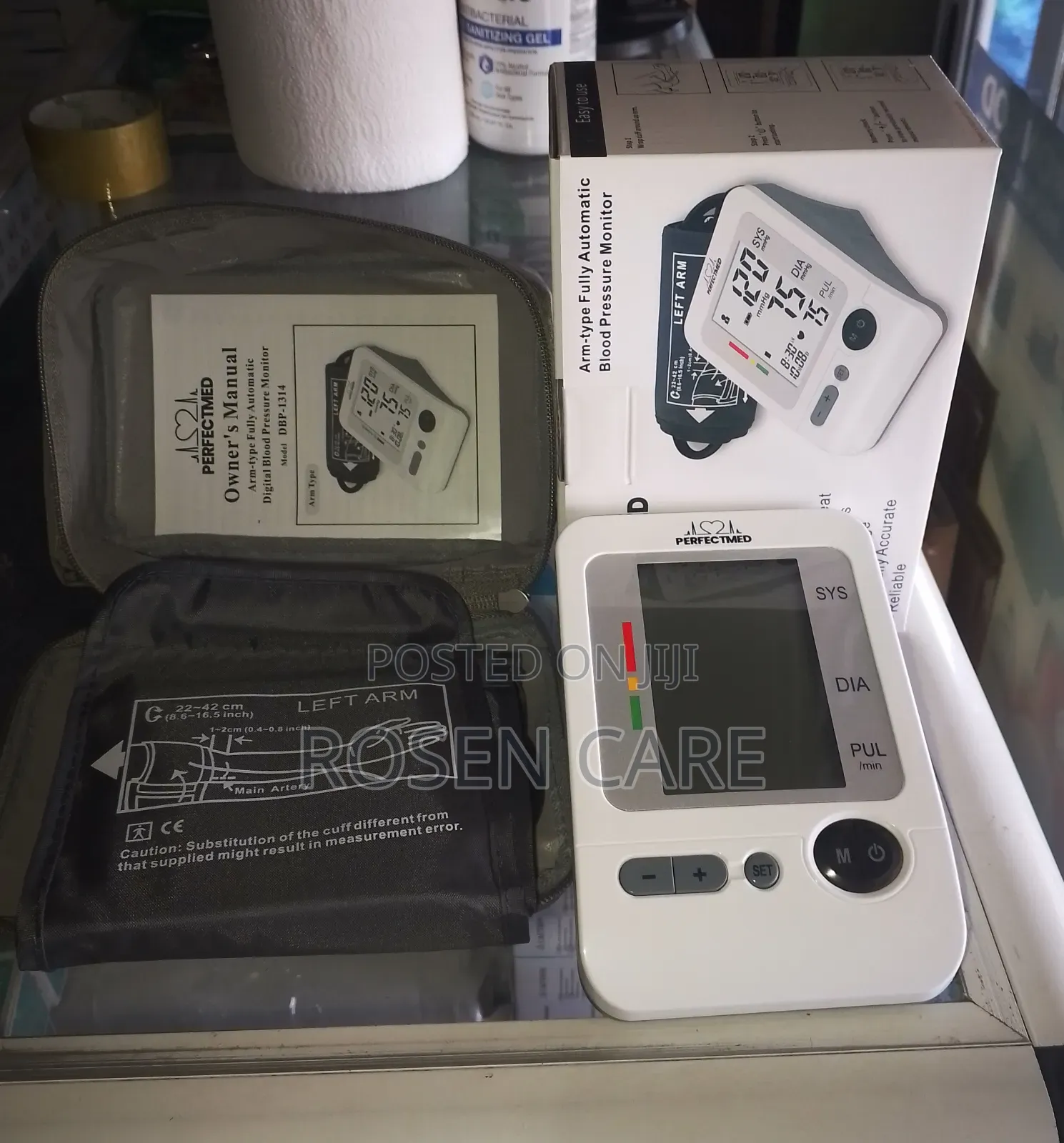 Arm Digital Electronic Blood Pressure Monitor Sphygmomanometer Bp