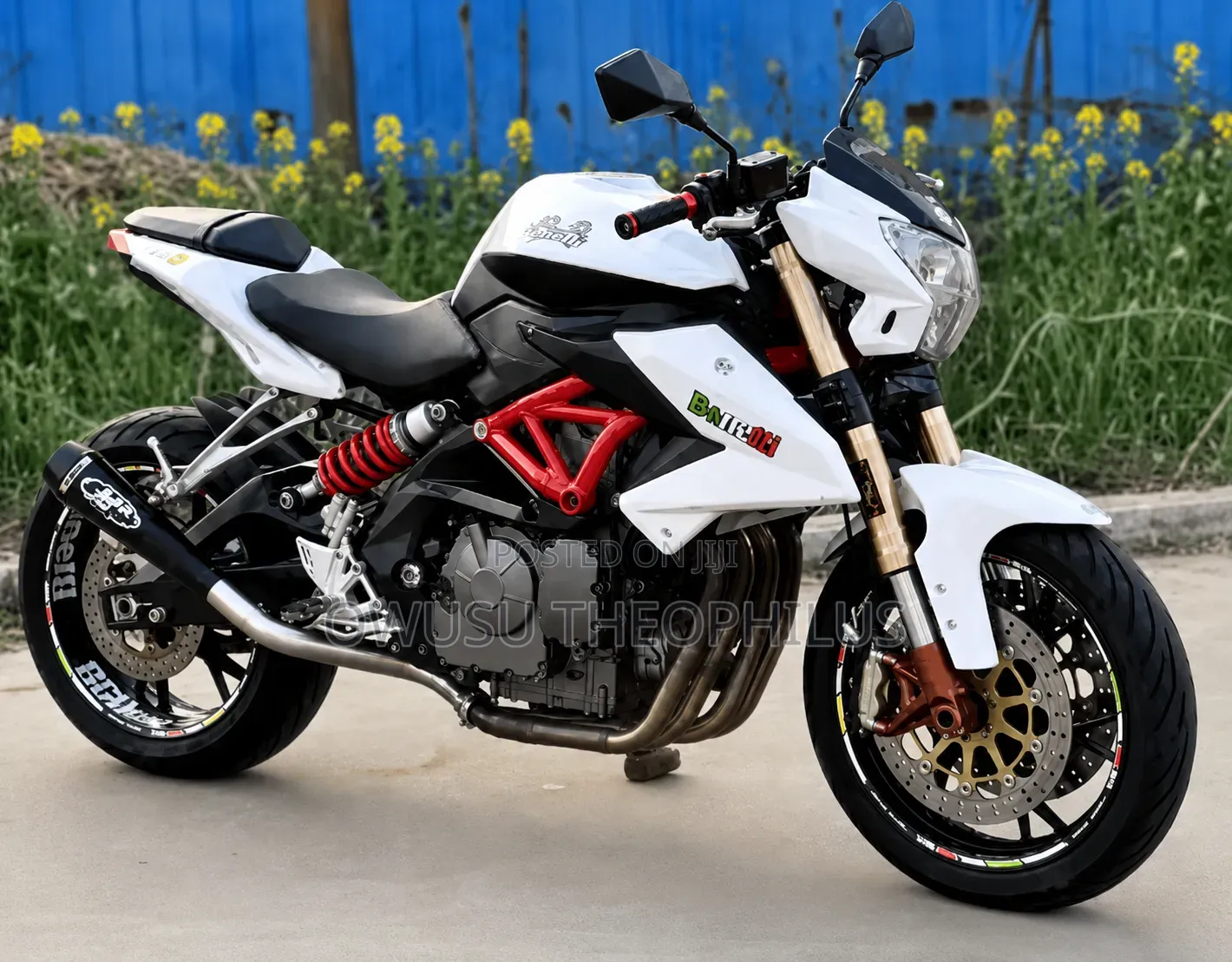 Benelli TNT 2018 White