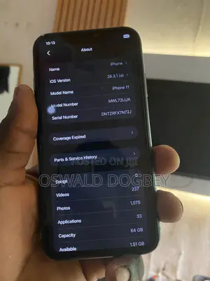 Apple iPhone 11 64 GB Black