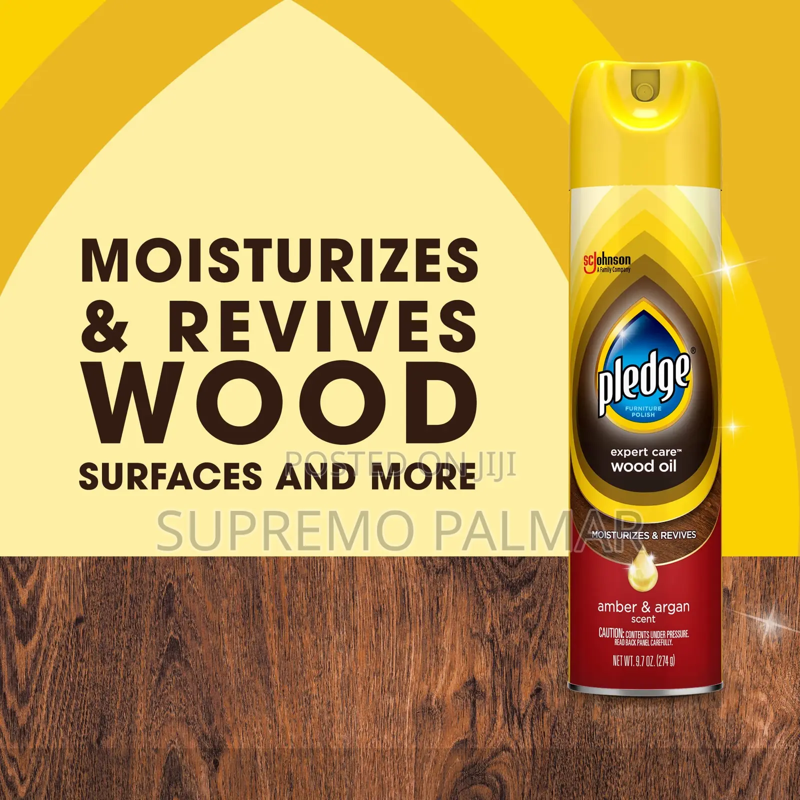 Pledge Wood Polish - 250ml