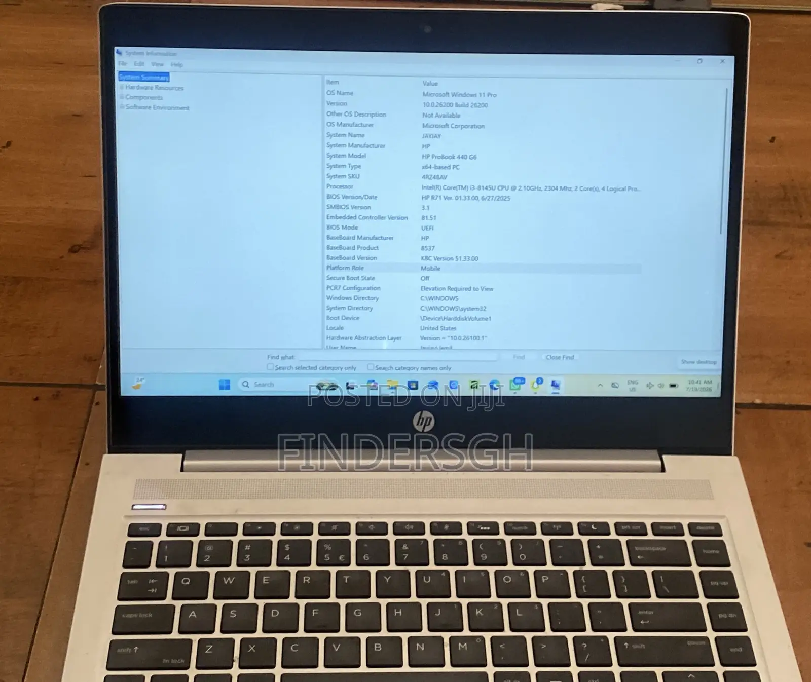 Laptop HP ProBook 440 G6 8GB Intel Core i3 SSD 128GB