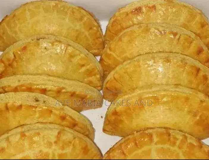 Doughnuts and Meat Pies for Sale.