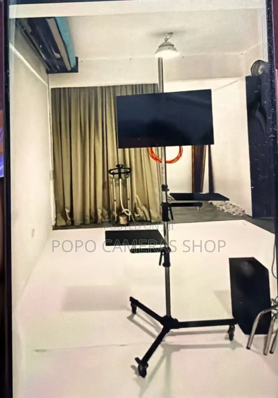 190cm Heavy Duty Stand With Wheels + Two Laptop Holder and a Tablet H