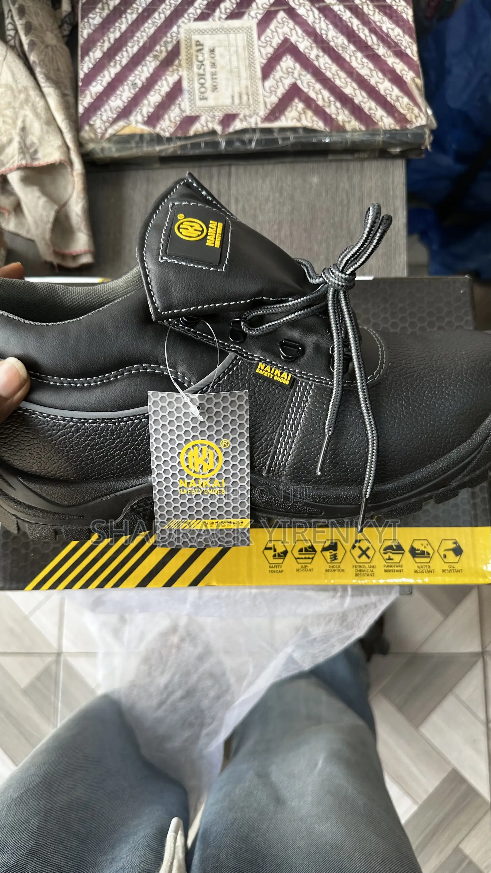 Steel Toe Safety Boots