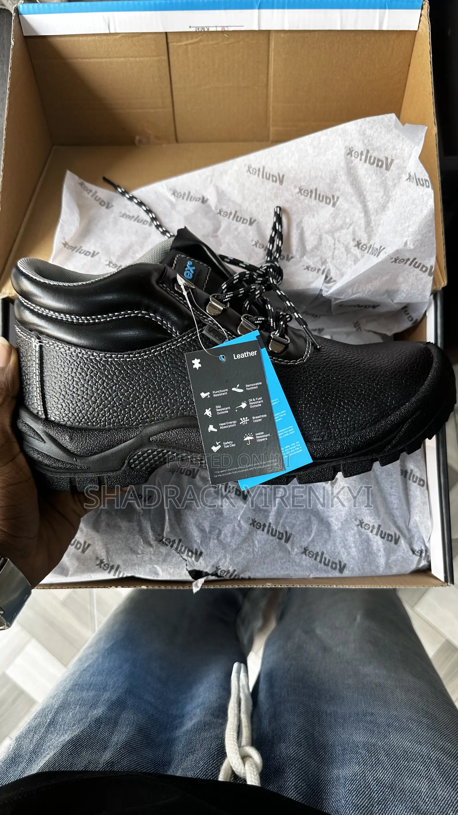 Steel Toe Safety Boots