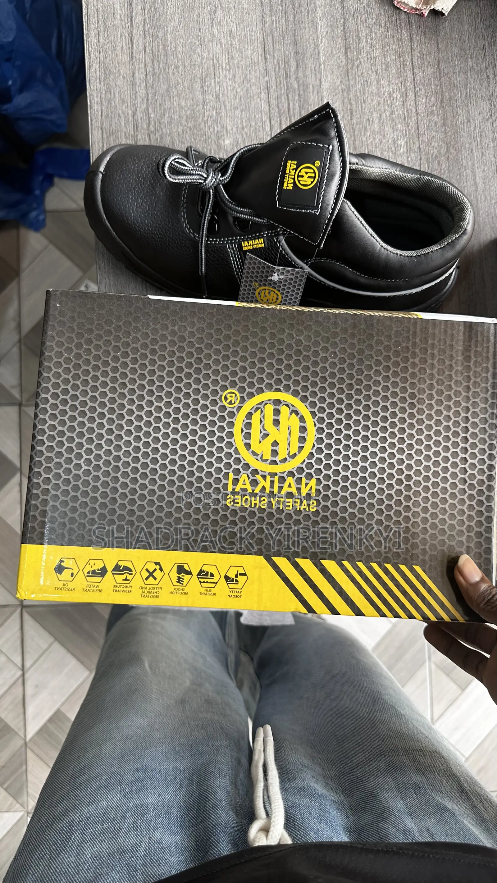 Steel Toe Safety Boots