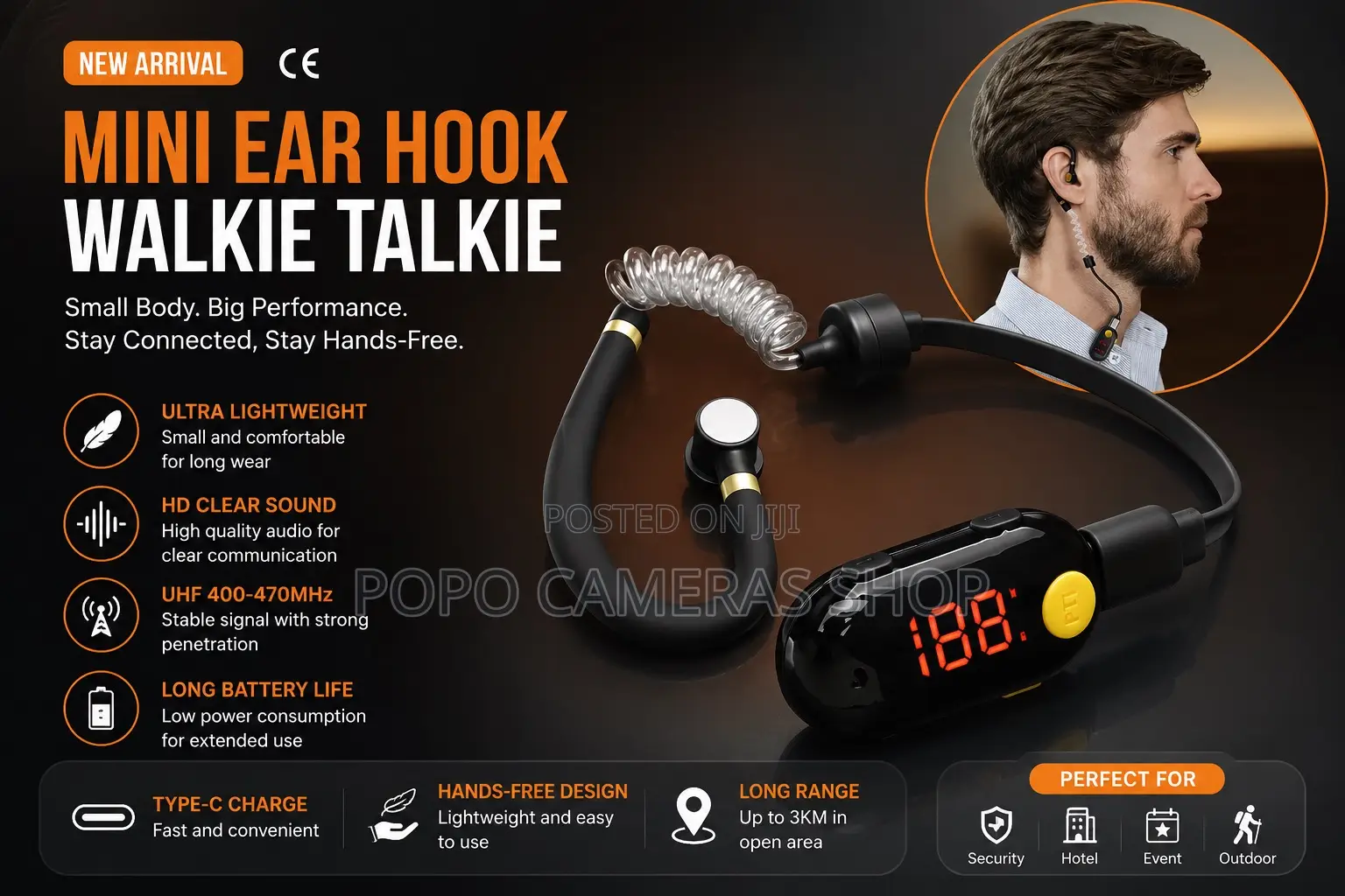 Mini Walkie Talkie (Pair)