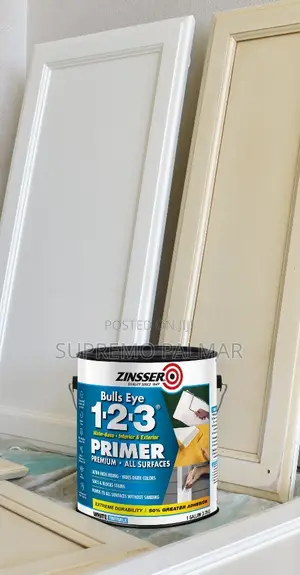 Zinsser Interior Exterior Paint Primer – Water-Based S (3.79 L)