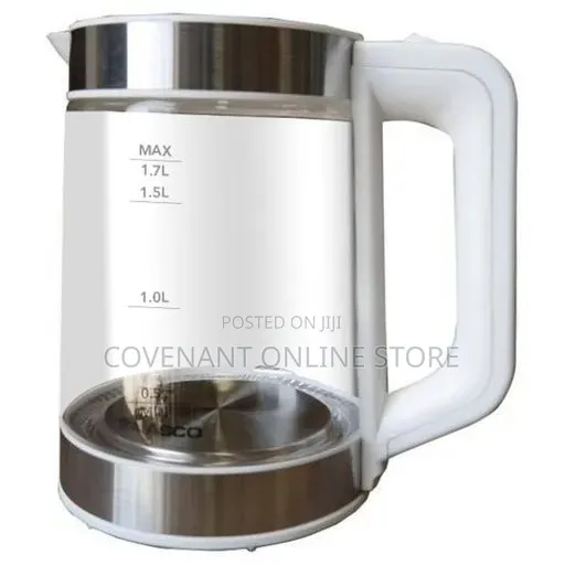 Nasco 1.7 LTRS Transparent Kettle