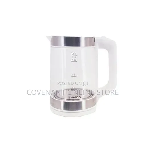 Nasco 1.7 LTRS Transparent Kettle
