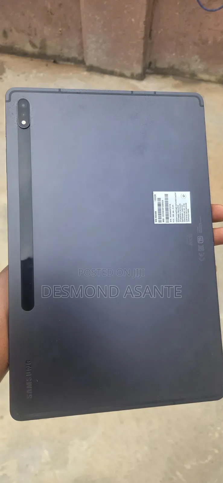 Samsung Galaxy Tab S8+ 128 GB Black