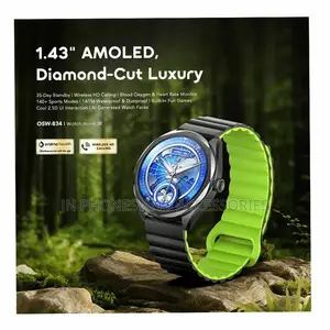 Oraimo Watch Nova 2R 1.43" AMOLED 35-Day Standby Smart Watch