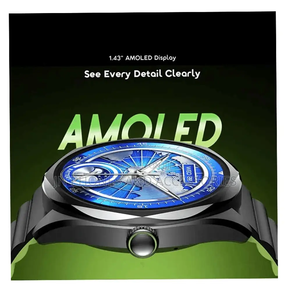 Oraimo Watch Nova 2R 1.43" AMOLED 35-Day Standby Smart Watch