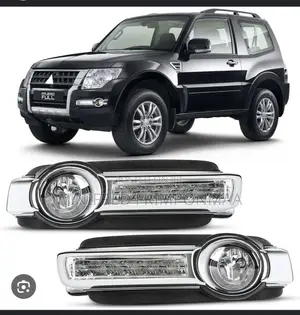 Mitsubishi Pajero 2015,2016,2017,2018 Fog Light and Cover All Set