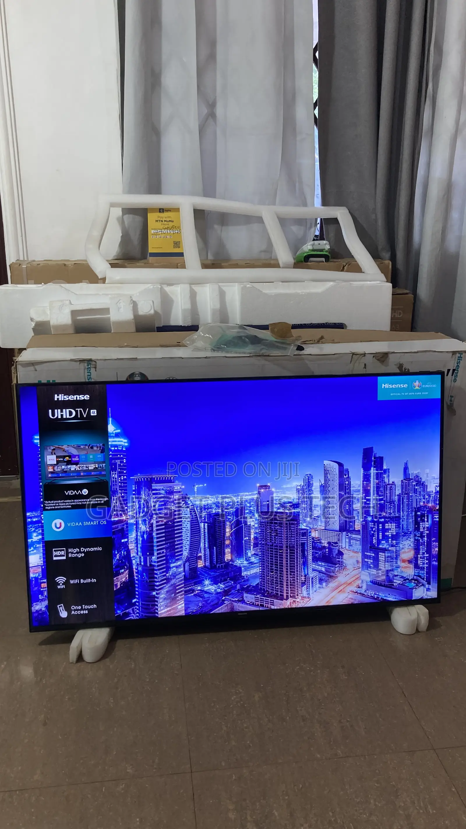 Fresh With Box 2020/21 58” Hisense UHD Smart TV
