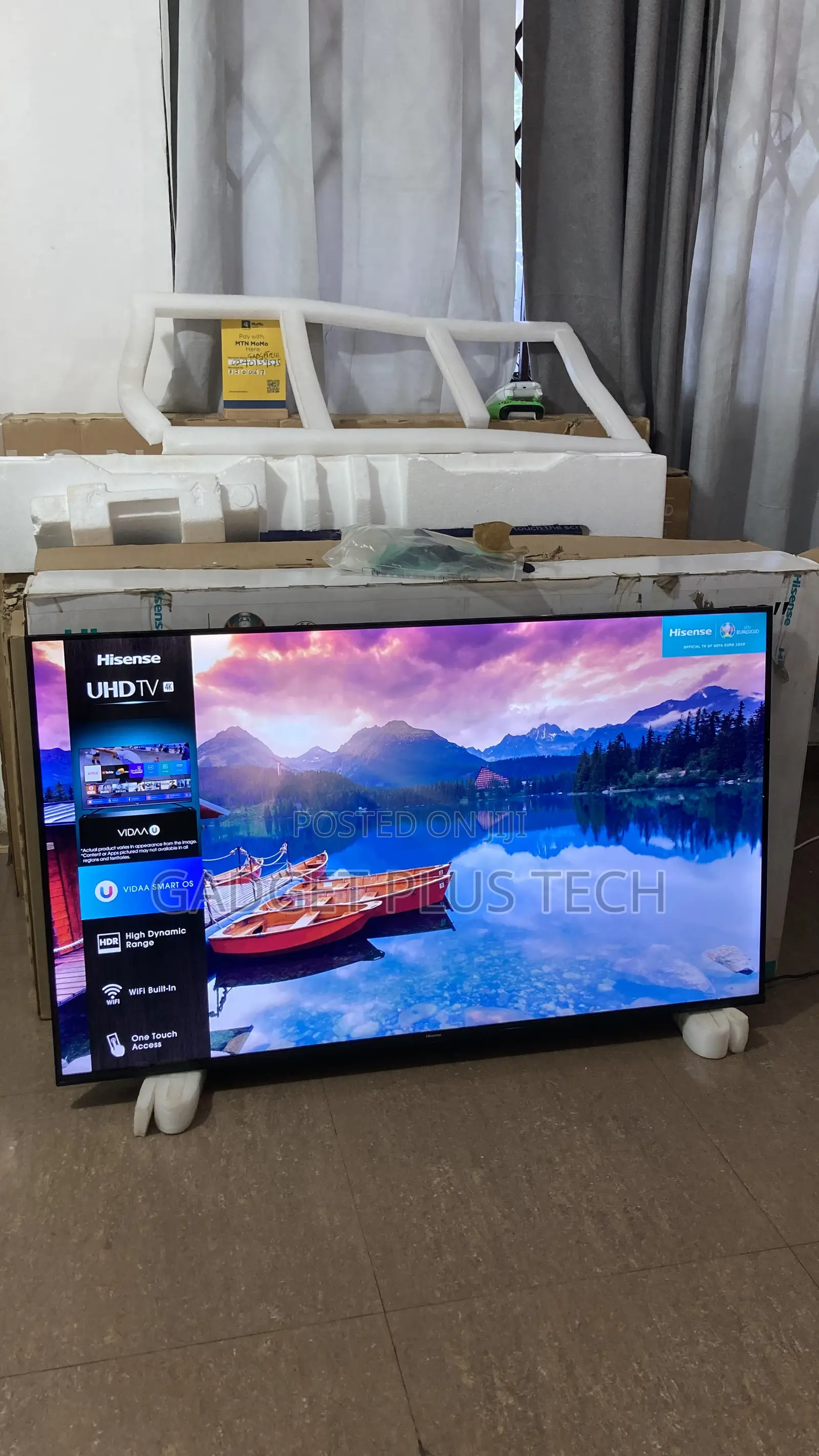 Fresh With Box 2020/21 58” Hisense UHD Smart TV