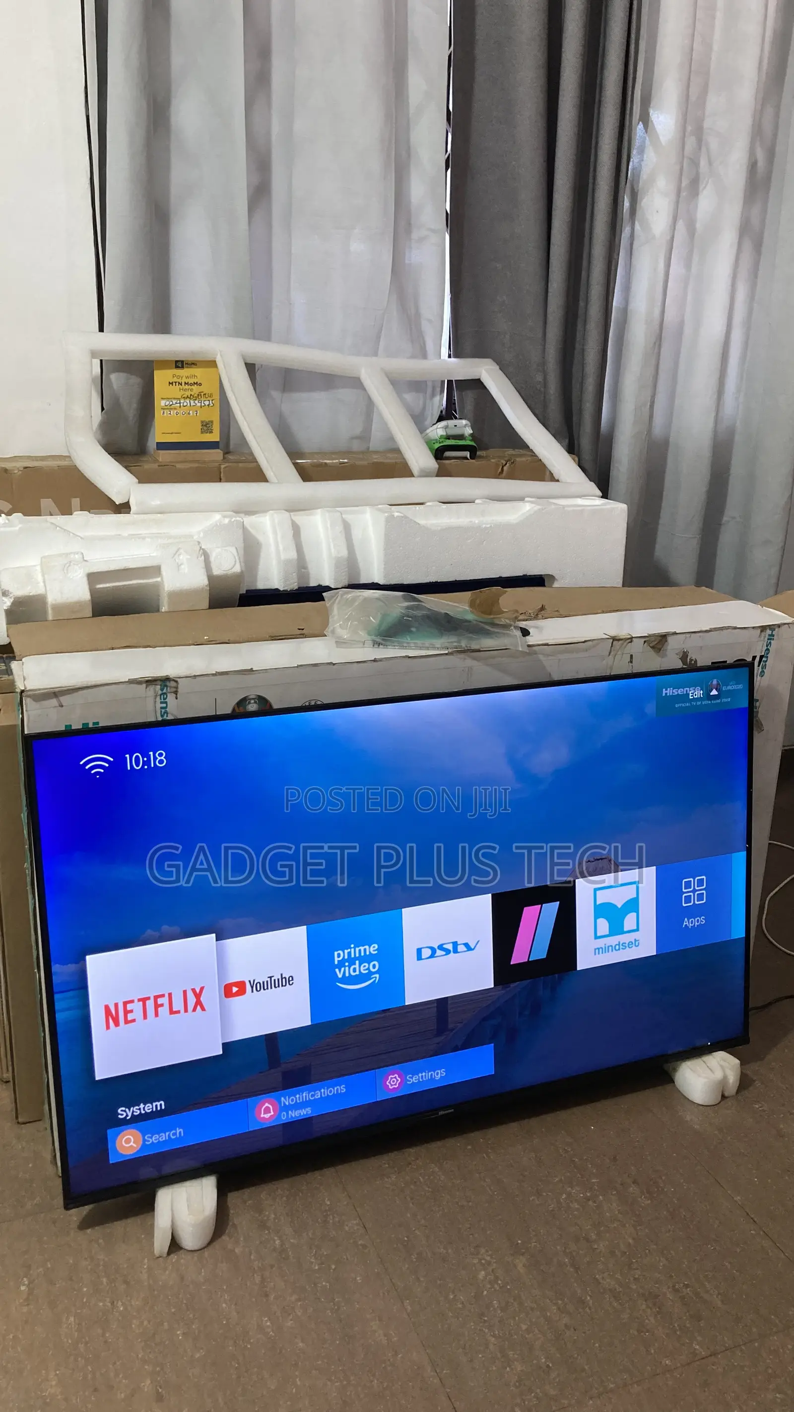 Fresh With Box 2020/21 58” Hisense UHD Smart TV