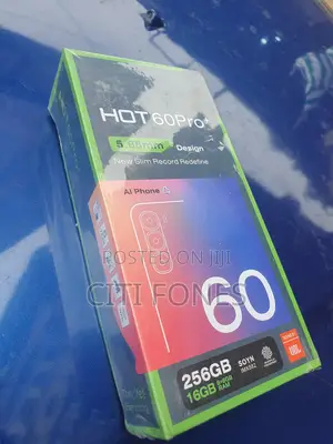 New Infinix Hot 60 Pro+ 256 GB Black