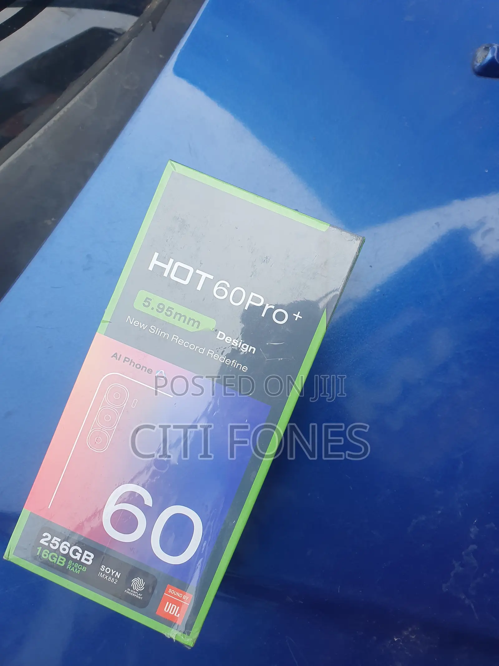 New Infinix Hot 60 Pro+ 256 GB Black