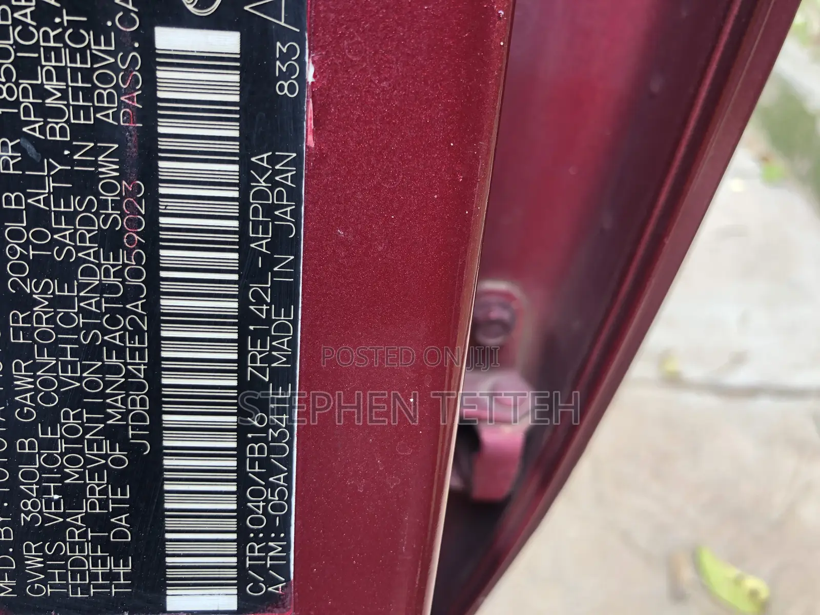 Toyota Corolla LE 4dr Sedan (1.8L 4cyl 4A) 2010 Red