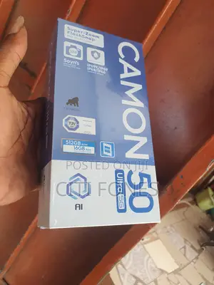 New Tecno Camon 50 Ultra 512 GB Black