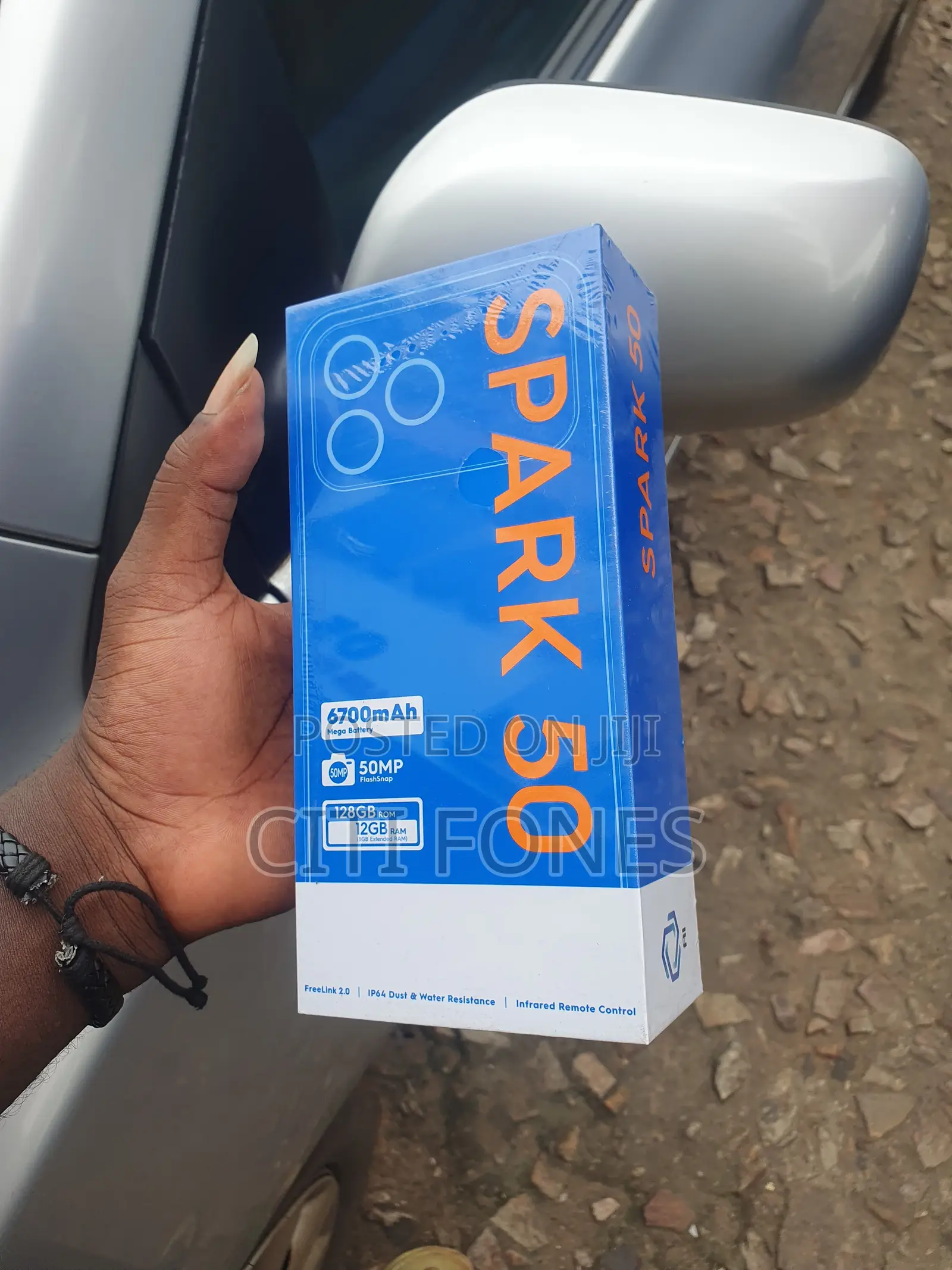 New Tecno Spark 50 128 GB Black