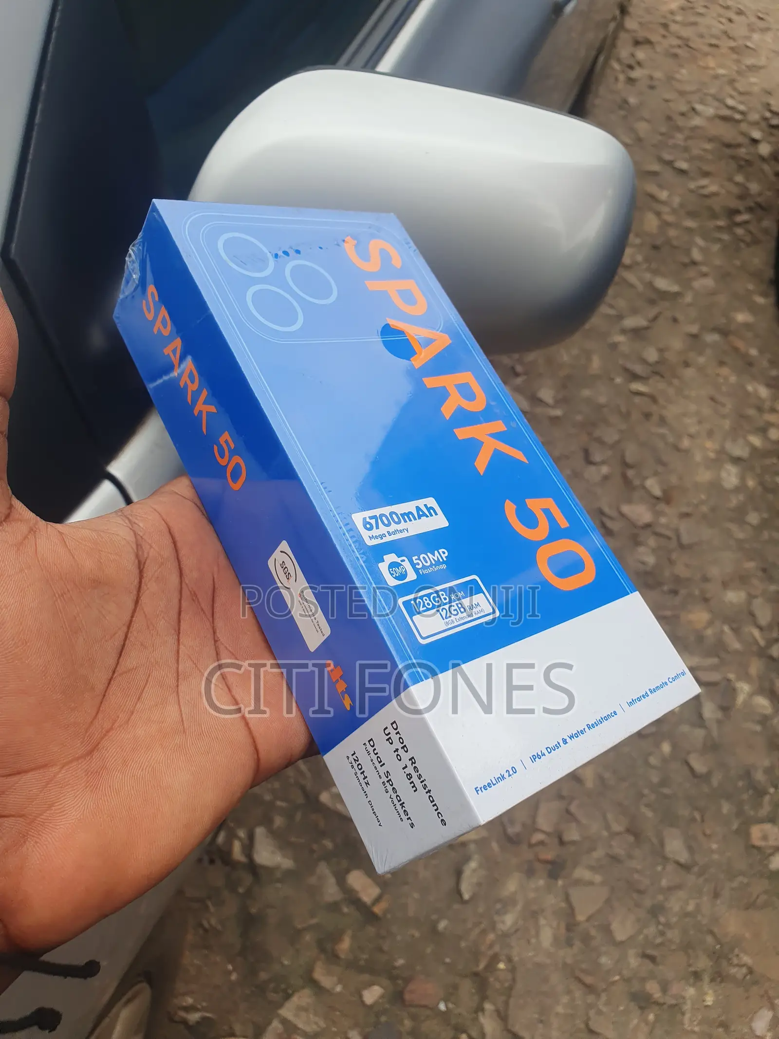 New Tecno Spark 50 128 GB Black