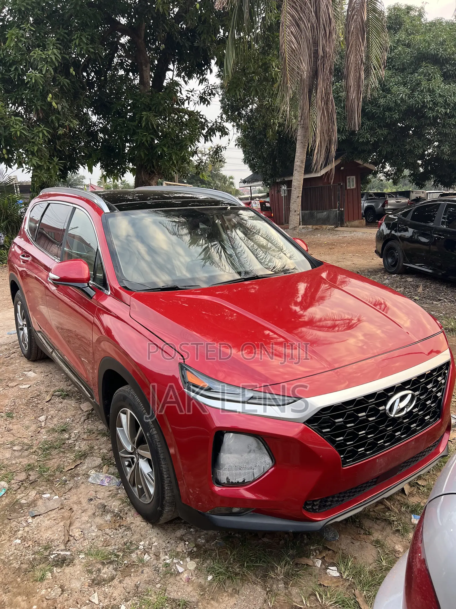 Hyundai Santa Fe Limited 2021 Red