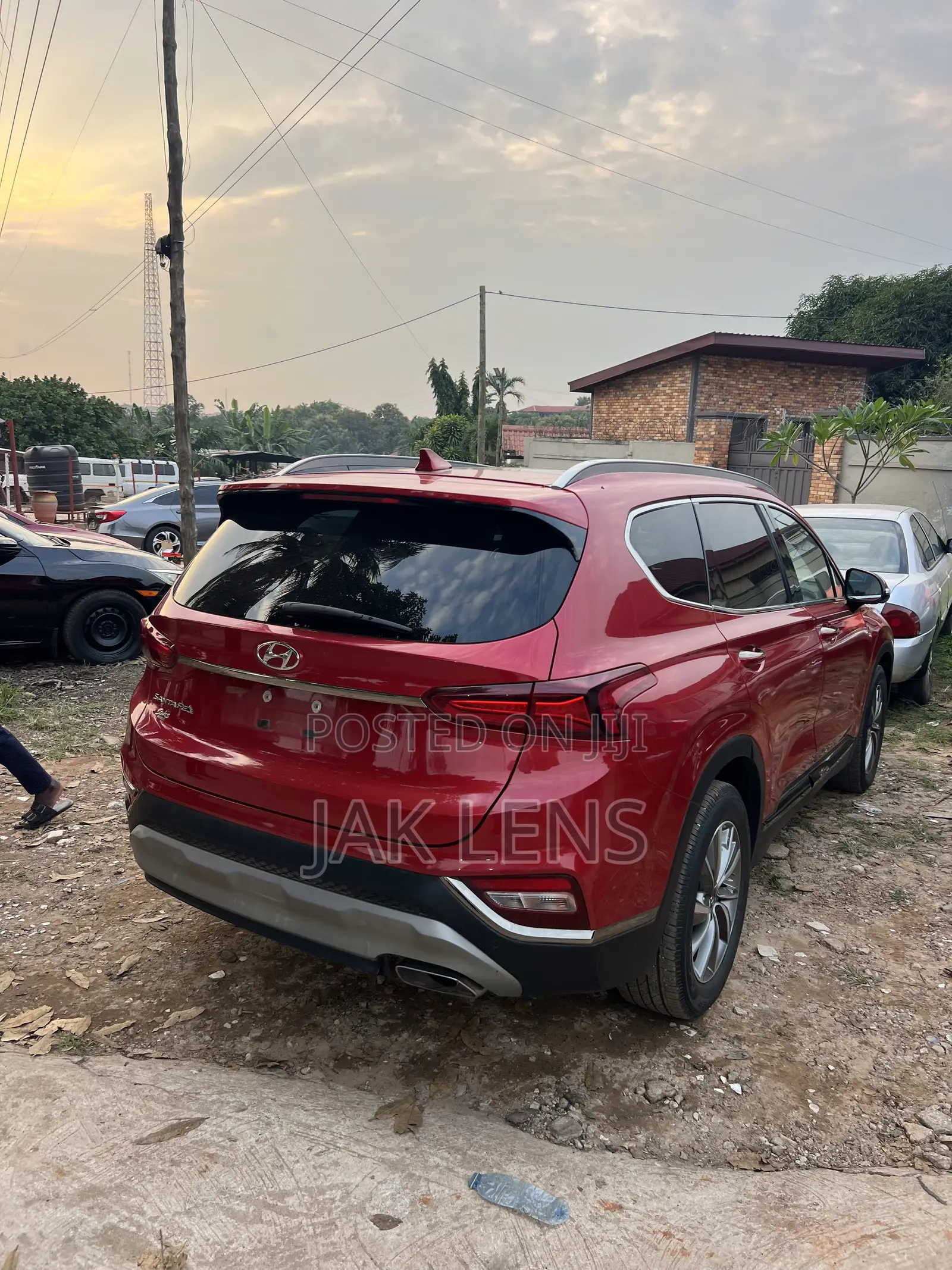 Hyundai Santa Fe Limited 2021 Red