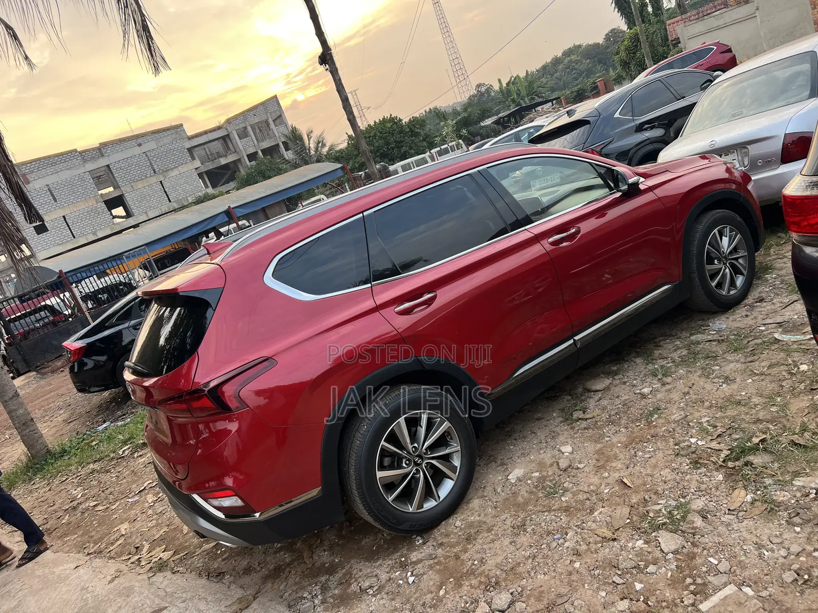 Hyundai Santa Fe Limited 2021 Red