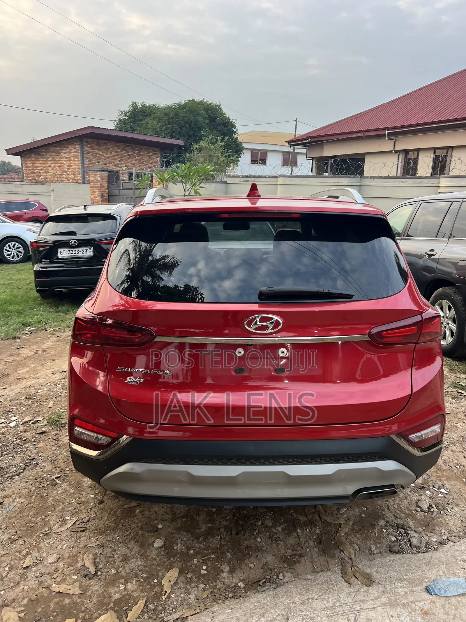 Hyundai Santa Fe Limited 2021 Red
