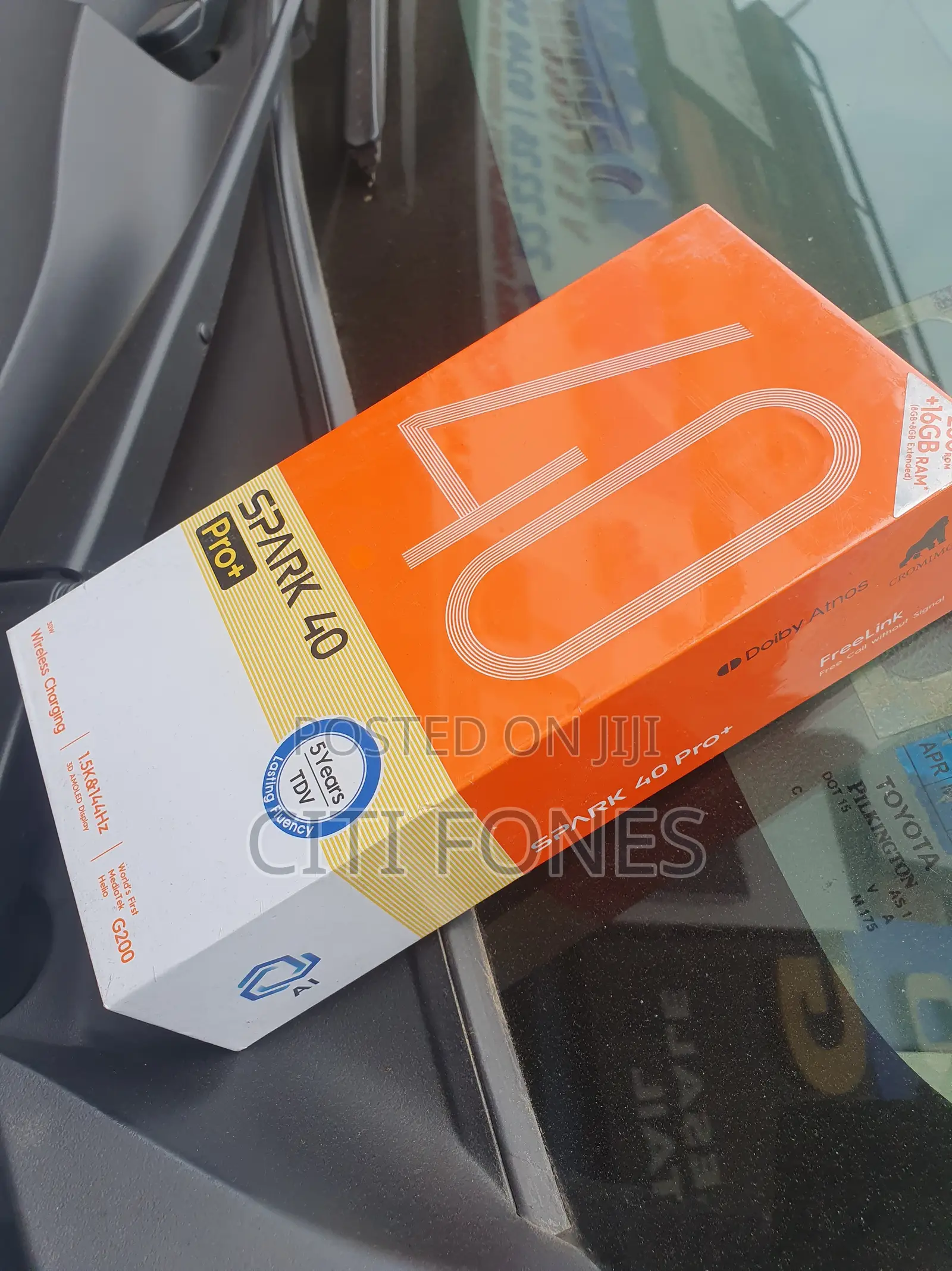 New Tecno Spark 40 Pro+ 256 GB Black