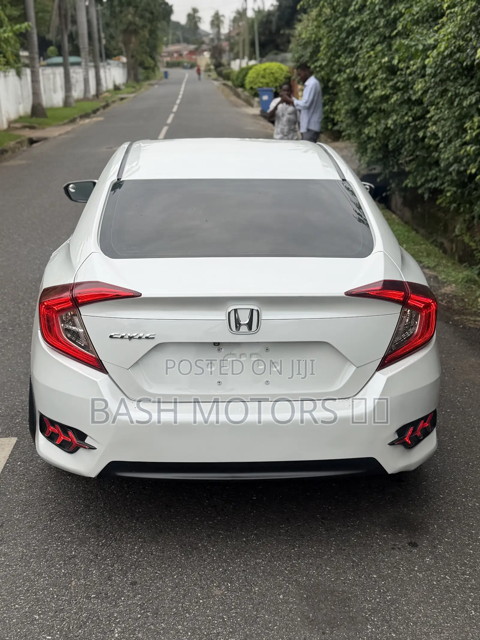 Honda Civic EX 4dr Sedan (2.0L 4cyl) 2017 White