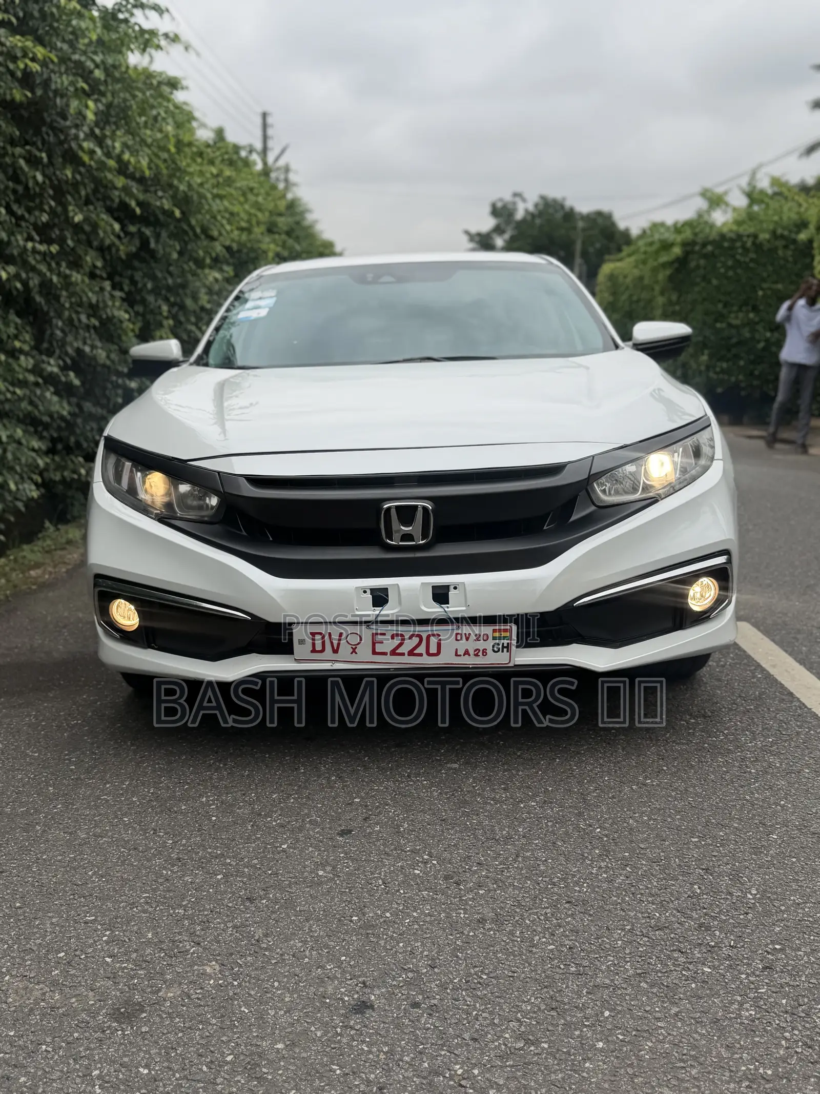 Honda Civic EX 4dr Sedan (2.0L 4cyl) 2017 White