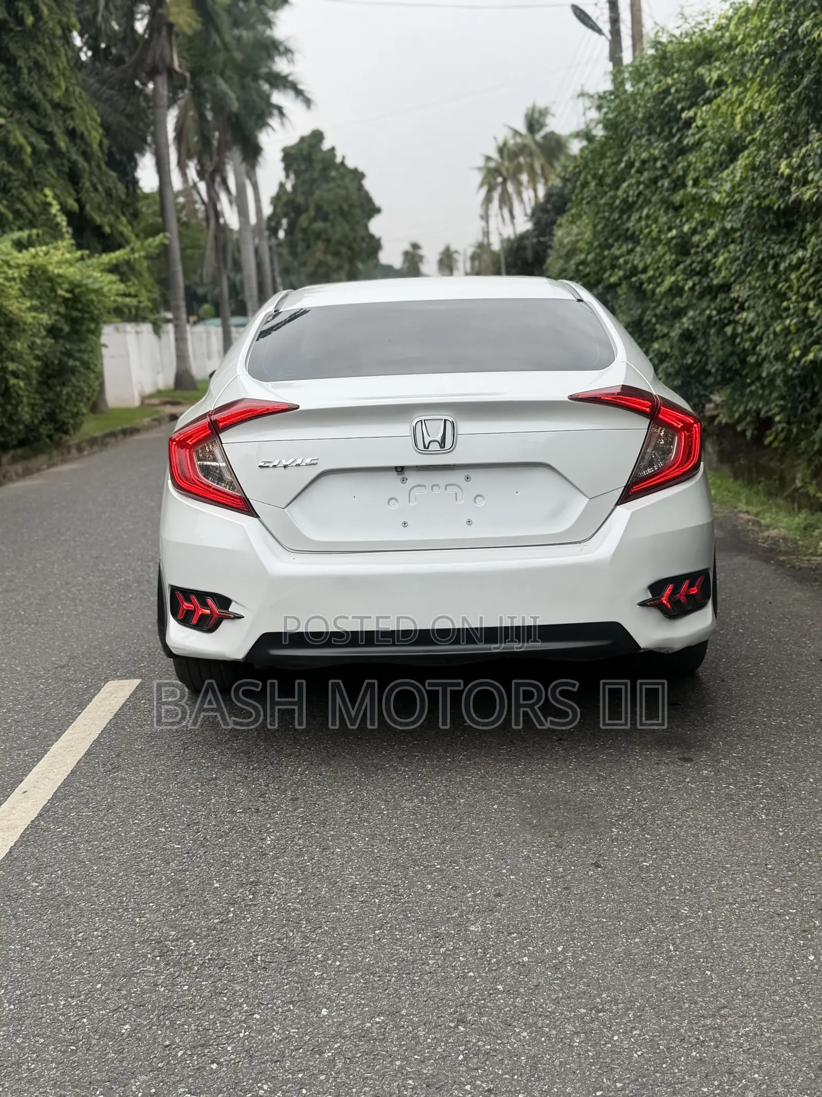 Honda Civic EX 4dr Sedan (2.0L 4cyl) 2017 White