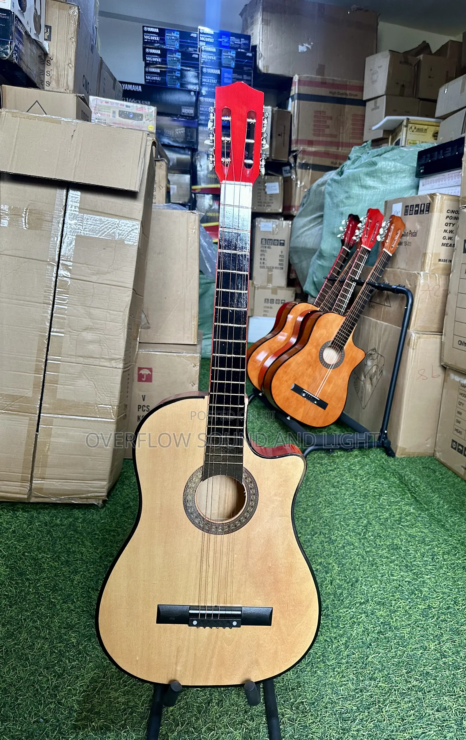 Kids Acoustic Guitar With Stand