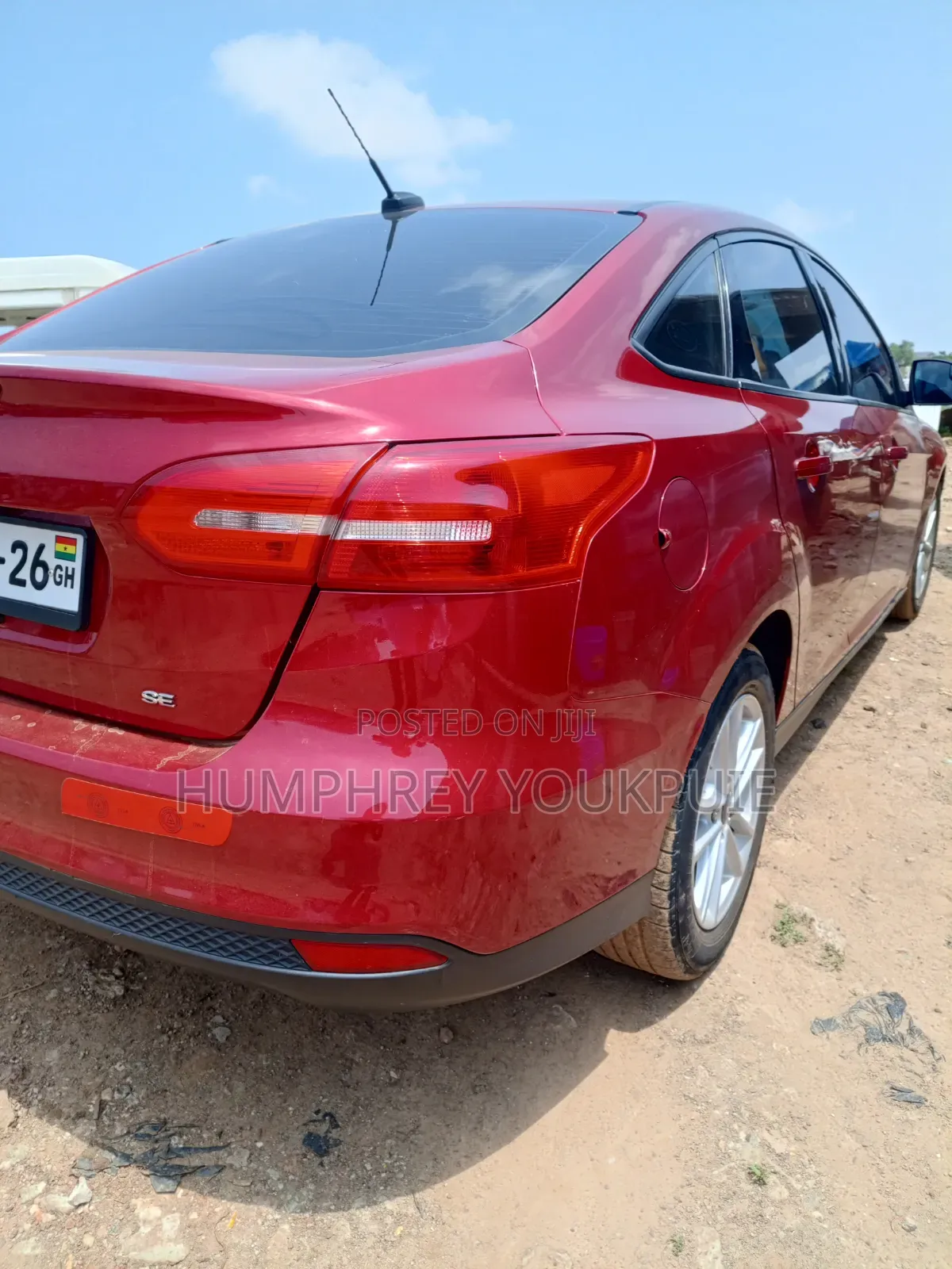 Ford Focus 2017 Red