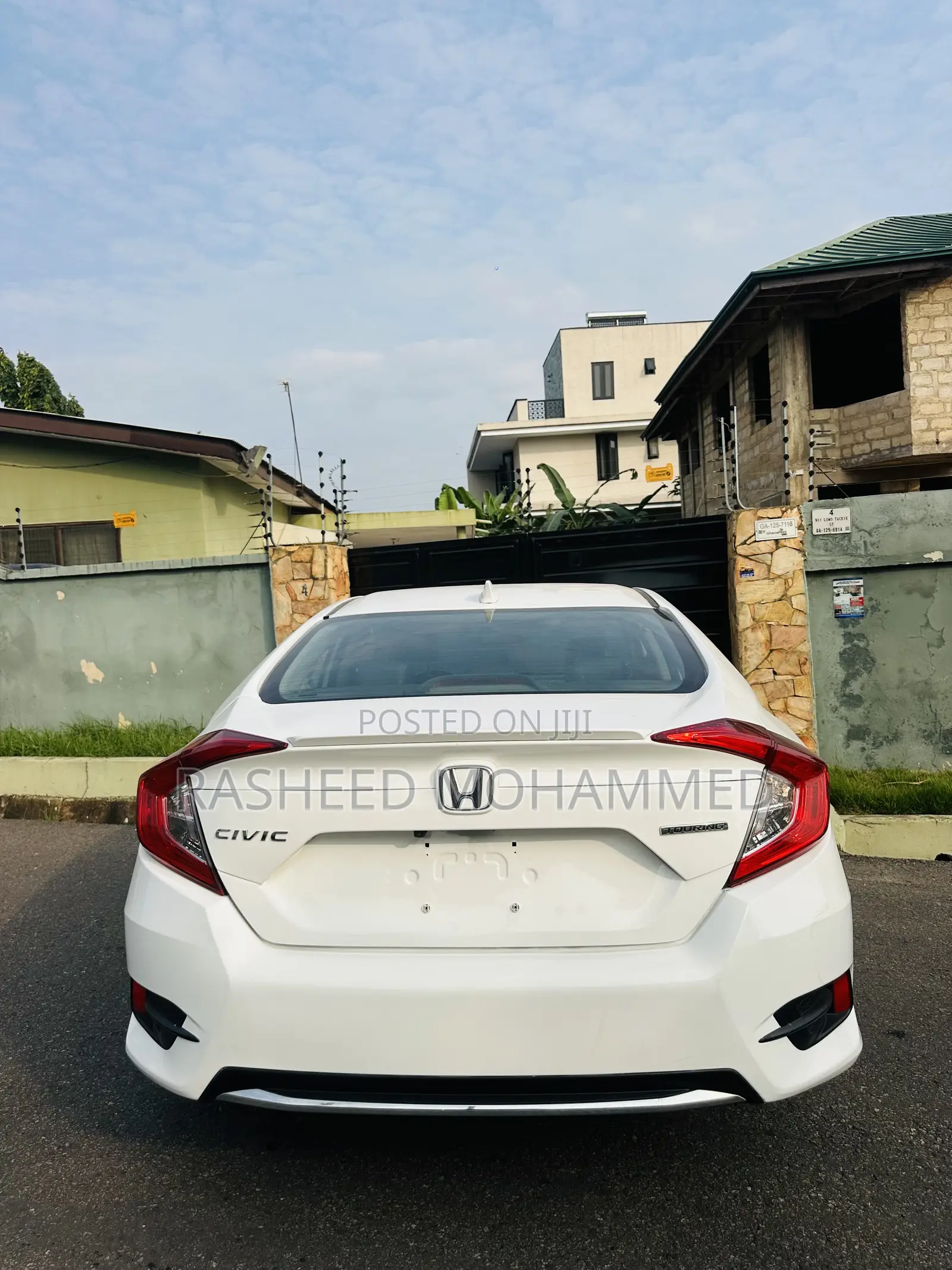 Honda Civic Touring Sedan 2020 White
