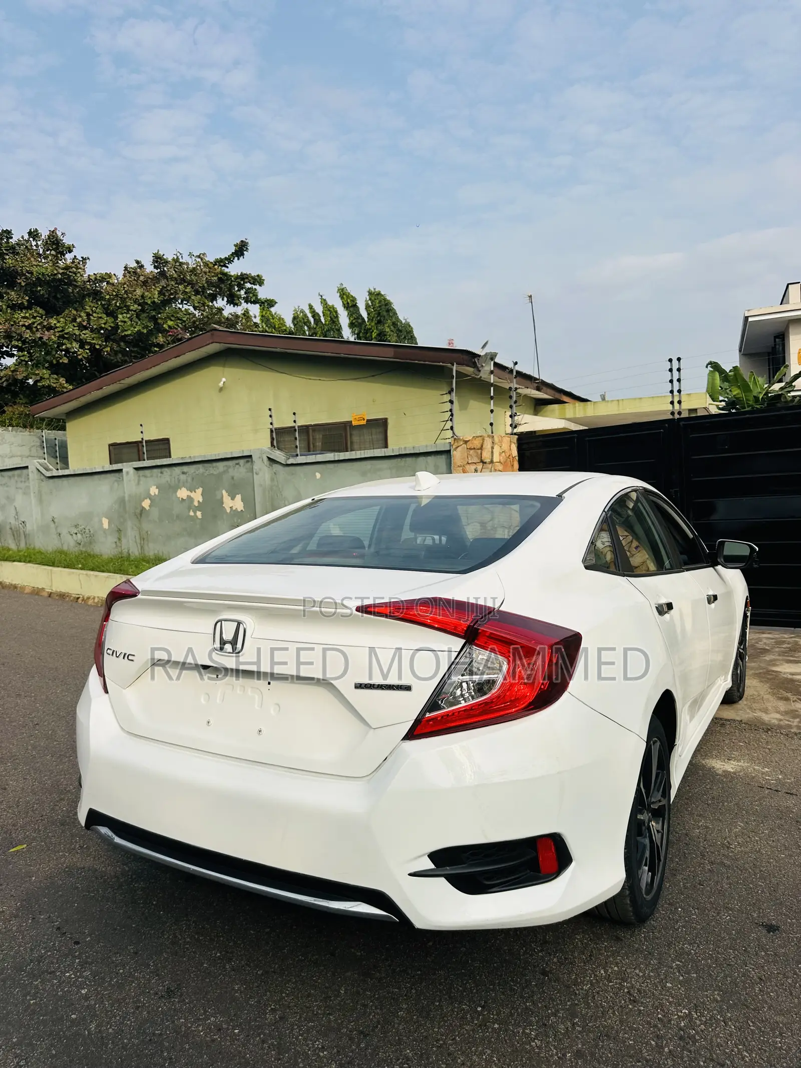 Honda Civic Touring Sedan 2020 White