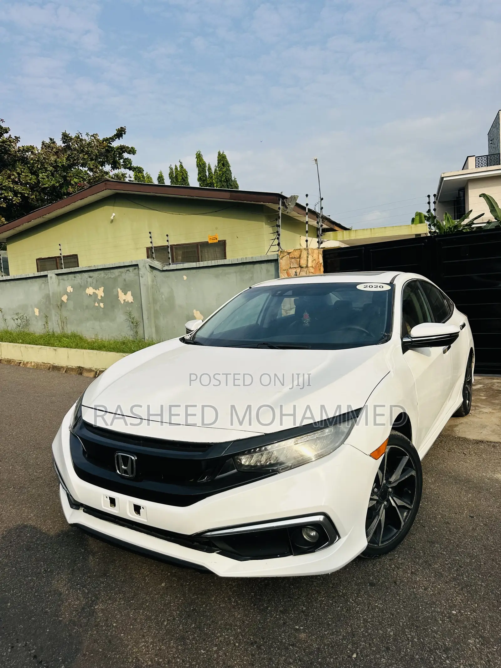 Honda Civic Touring Sedan 2020 White