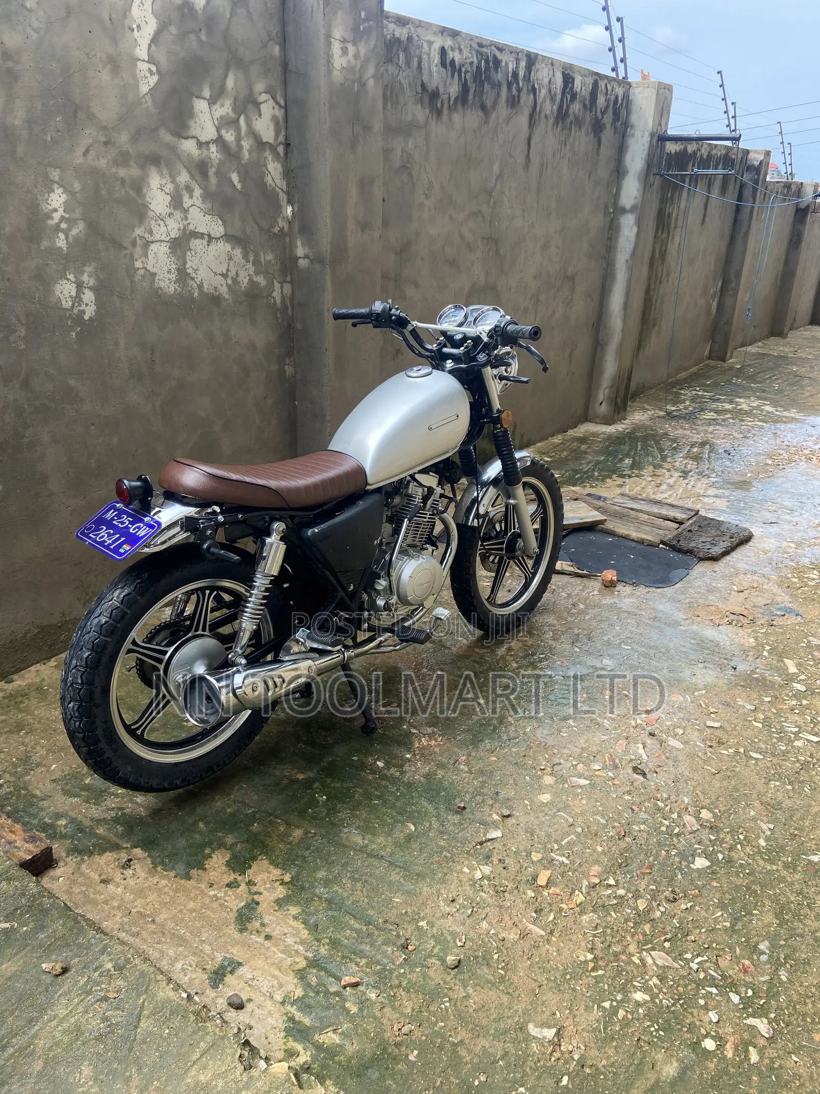 Haojue HJ125-8K 2025 Silver