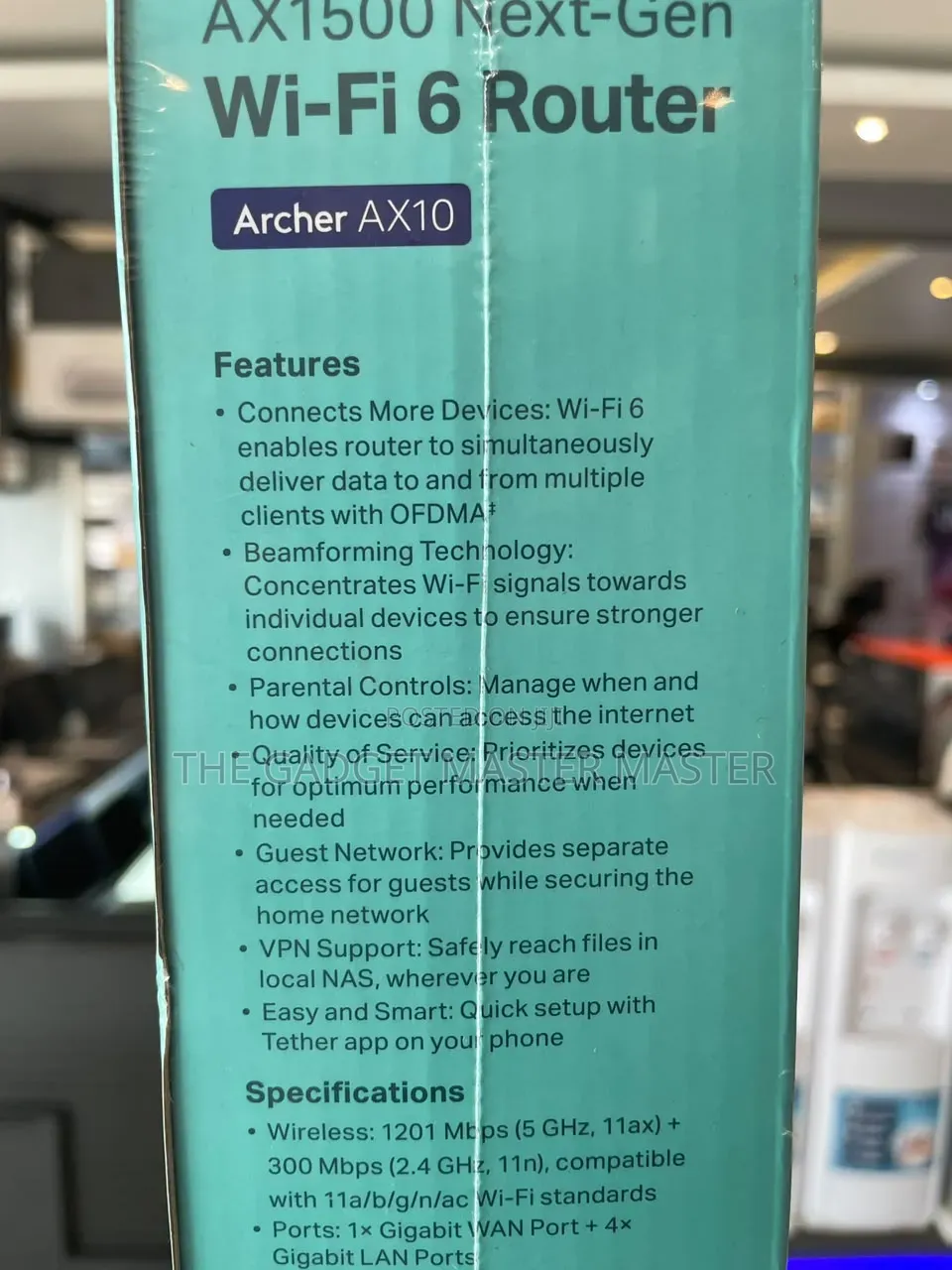 TP-Link Archer Ax10 Ax1500 Wireless Dual-Band Gigabit Router