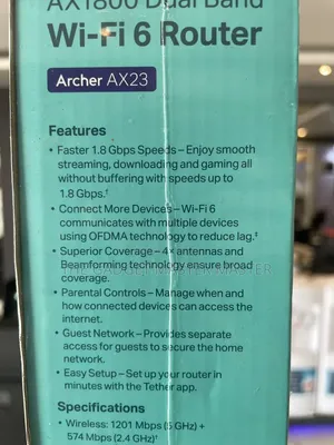 TP-Link Archer Ax1800 Dual Band Gigabit Router