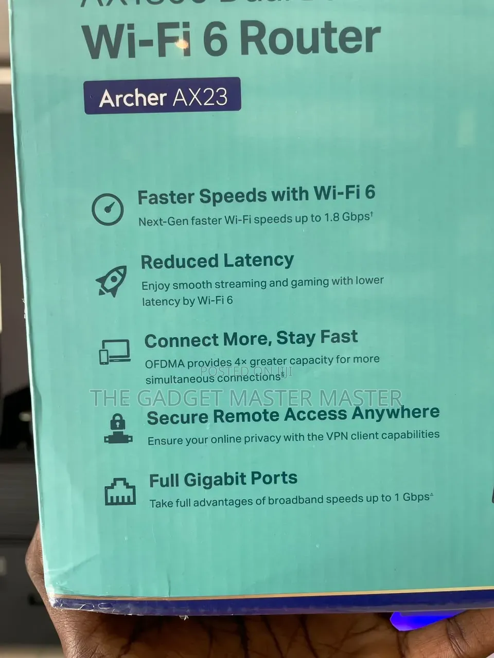 TP-Link Archer Ax1800 Dual Band Gigabit Router