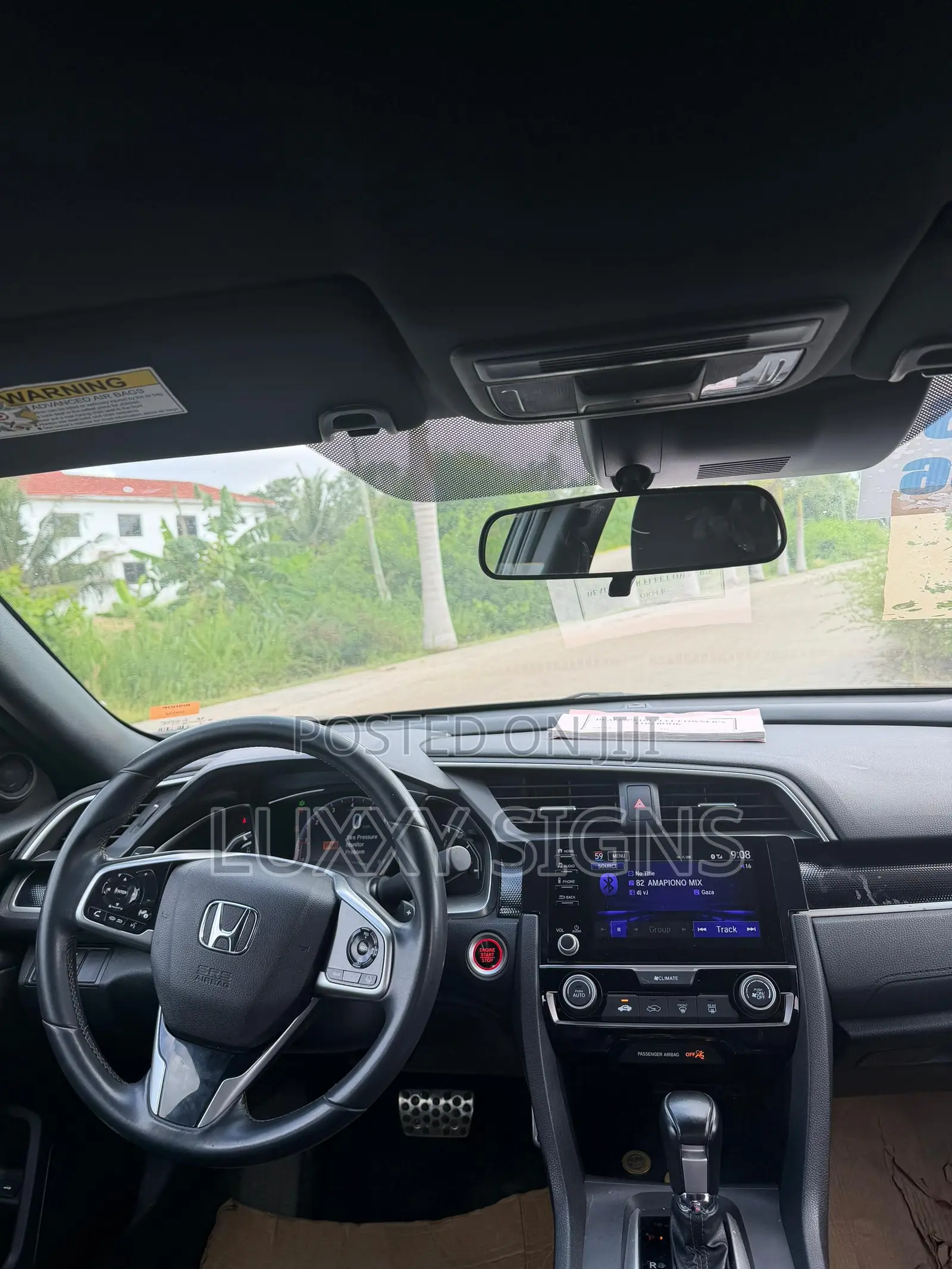 Honda Civic Touring Sedan 2020 Black